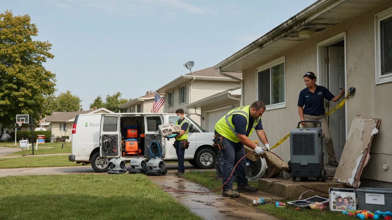 Water Damage Restoration in Lemoyne, PA near me